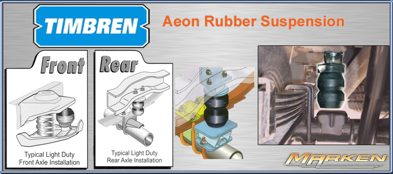 Timbren Aeon Rubber Suspension vs Air Suspension